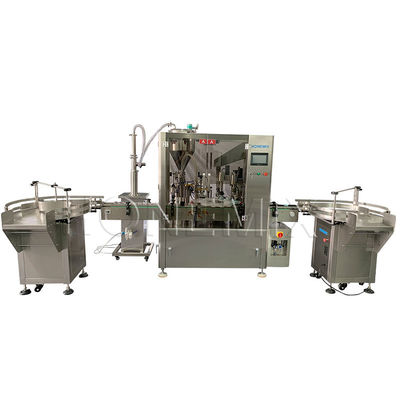 Cosmetische crème vulmachine Automatische roterende fles vulmachine