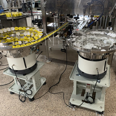 Cosmetische crème vulmachine Automatische roterende fles vulmachine
