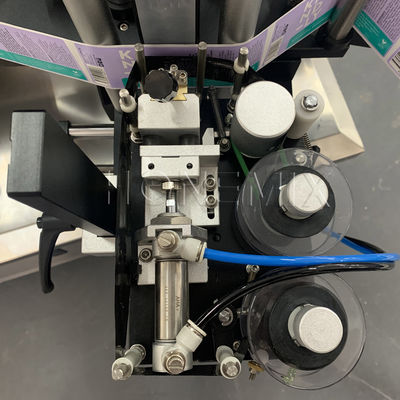 Volledig automatische ronde flesselabelmachine 1500W aangepast