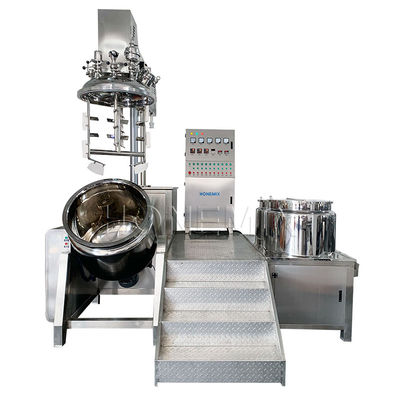 Verwarming Elektrische emulgator Cosmetica Vacuüm homogenisator Mixer
