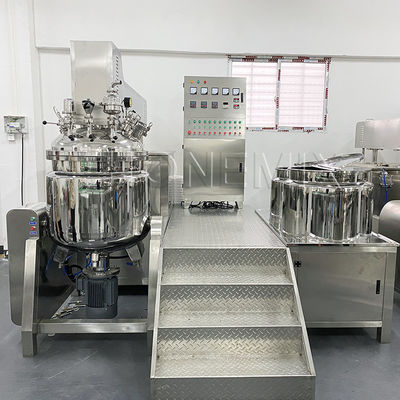 Verwarming Elektrische emulgator Cosmetica Vacuüm homogenisator Mixer