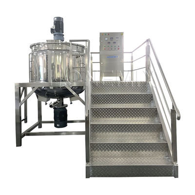1000L wasmiddel vloeibare mengmachine Elektrische verwarming homogeniserende mengmachine