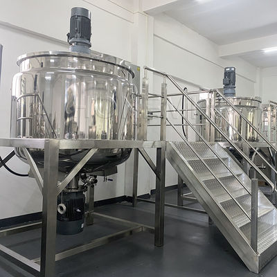 1000L wasmiddel vloeibare mengmachine Elektrische verwarming homogeniserende mengmachine