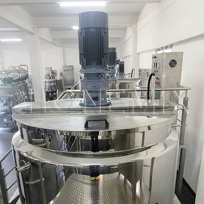 1000L wasmiddel vloeibare mengmachine Elektrische verwarming homogeniserende mengmachine