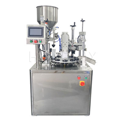 Rotary Ultrasonic Plastic Tube Filling And Sealing Machine half automatisch