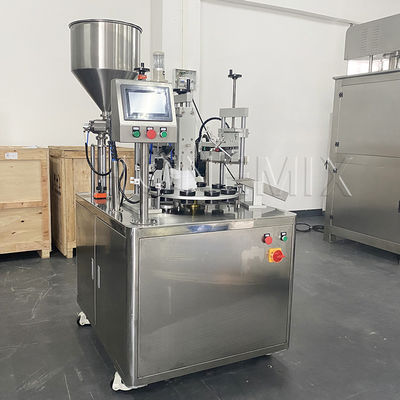 Rotary Ultrasonic Plastic Tube Filling And Sealing Machine half automatisch