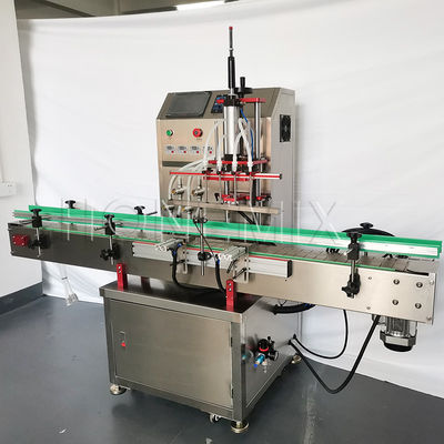 Automatische vloeistofvulmachines 1600W Sproeibottelvuller 4 koppen