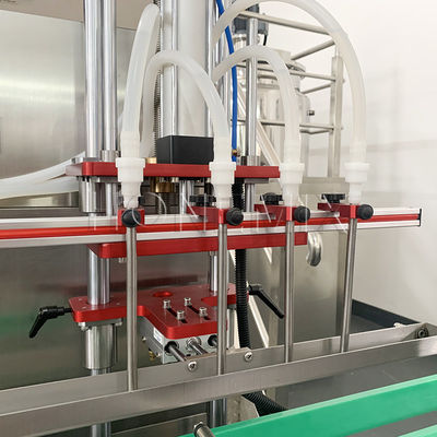 Automatische vloeistofvulmachines 1600W Sproeibottelvuller 4 koppen