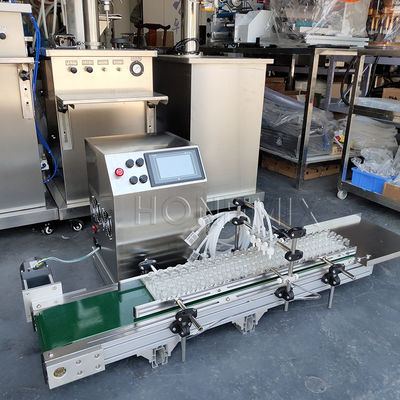 10 ml kleine flacon Glas flessen vulmachine Automatisch roestvrij staal