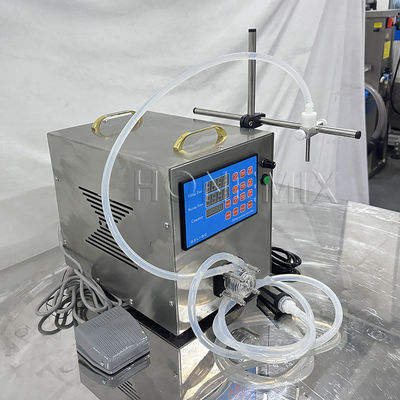 Vloeibare olieflessen vulmachine semi-automatische peristaltische pompvuller
