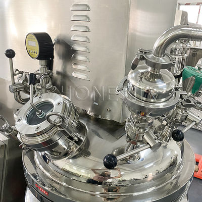 Vacuüm-homogeniserende emulgatormixer 4 kW Body Cream Mixer Machine