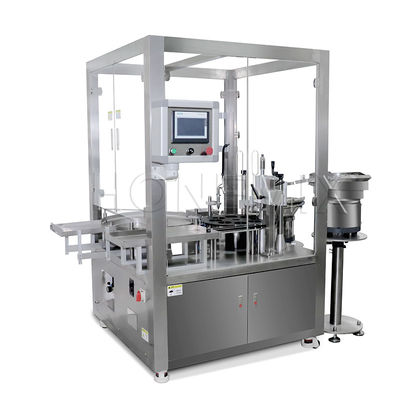 Ampullafles Monoblock-vul- en afdichtmachine Automatische enkelkop