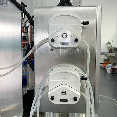 Roterende vloeistofvulmachines voor parfumflessen Volledig automatisch Compacte structuur