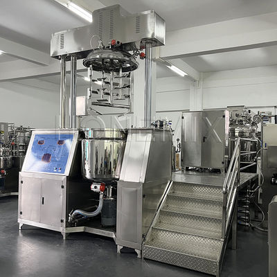 Automatische vacuümhomogeniserende emulgator Dual Lifting emulgatieapparatuur
