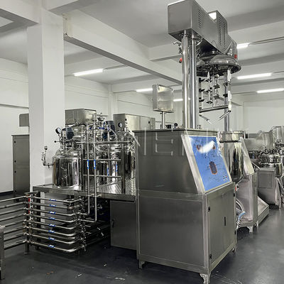 Automatische vacuümhomogeniserende emulgator Dual Lifting emulgatieapparatuur