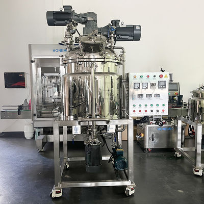 Cream Vacuum Emulgator Mixer Machine Bidirektionele Mixing Horizontale Motor