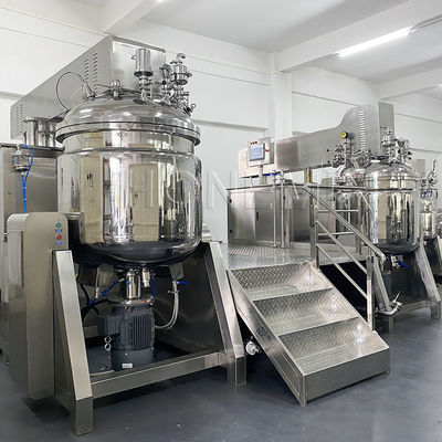 PLC vacuüm homogeniserende emulgator mixer machine aangepaste combinatie