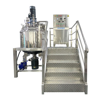 Vacuümontfoonende emulgerende mixer homogeniserende tank voor shampoopasta