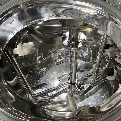 Vacuümontfoonende emulgerende mixer homogeniserende tank voor shampoopasta