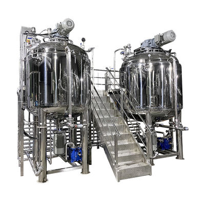Hygiënische High Shear Emulgator Serum Lotion Mixer Machine Cosmetische