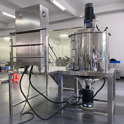 100L-5000L wasmiddel vloeibare mengmachine eenlaagse homogeniserende mengmachine