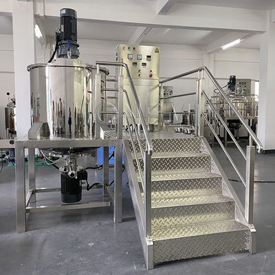 100L-5000L wasmiddel vloeibare mengmachine eenlaagse homogeniserende mengmachine
