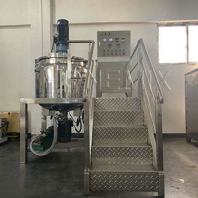 Kleine vloeibare zeepmachine 300L Shampoo Mixer Machine met roermachine