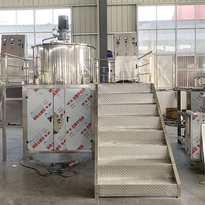 Chemische wasmiddel vloeibare mengmachine industriële hoge scheermixer homogenisator