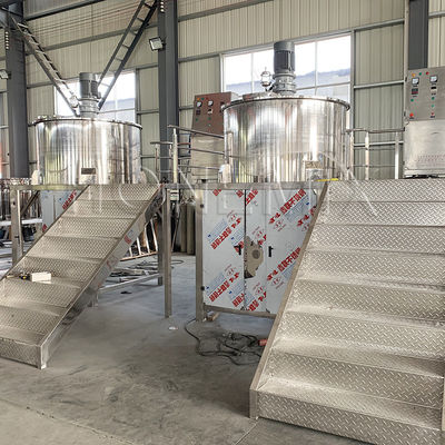 Chemische wasmiddel vloeibare mengmachine industriële hoge scheermixer homogenisator