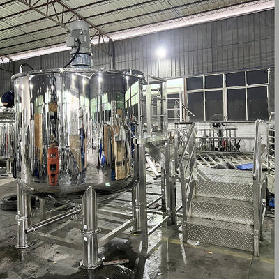 Industriële wasmachine voor het maken van wasmiddelen en zeep 3000L roestvrij staal