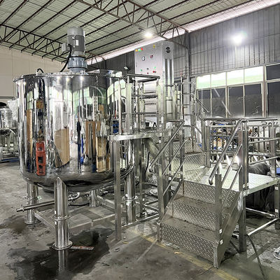 Industriële wasmachine voor het maken van wasmiddelen en zeep 3000L roestvrij staal