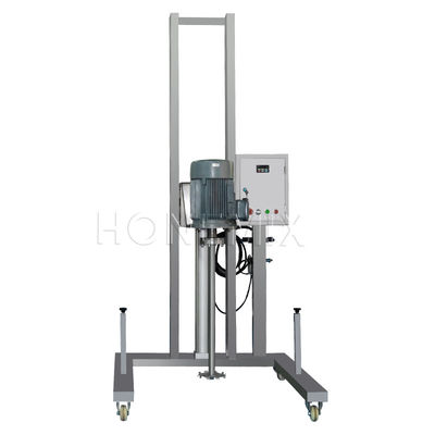Draagbare machine voor het mengen van vloeistoffen met wasmiddel Industriële hogesnelheidsdispersiemixer