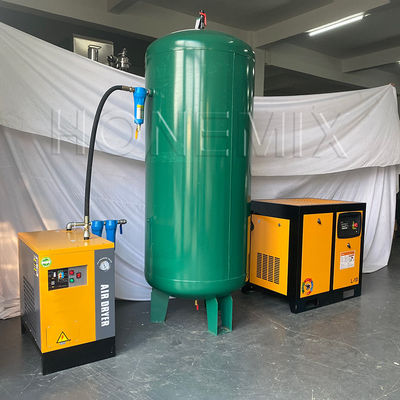 Krachtige hulpapparatuur 7.5KW / 10HP schroef luchtcompressor set
