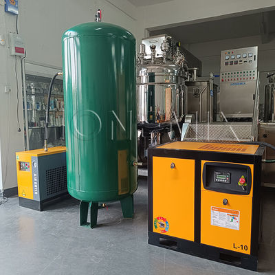 Krachtige hulpapparatuur 7.5KW / 10HP schroef luchtcompressor set