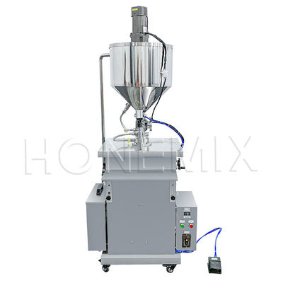 Cosmetische verwarmde balsemvulmachine semi-automatische verticale vulmachine