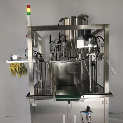 1.5KW Automatische verpakkingsmachine Twee koppen vulscrew capping machine