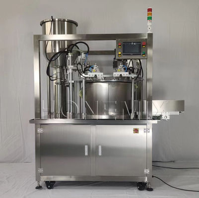 1.5KW Automatische verpakkingsmachine Twee koppen vulscrew capping machine