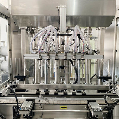Automatische voedingsmiddelenmachine SIEMENS HMI Multiple Heads Piston Jam Paste Filling Machine