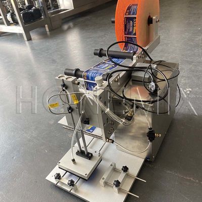 Semi-automatische plakkeretiketmachine 100W Flat Bottle Label Applicator