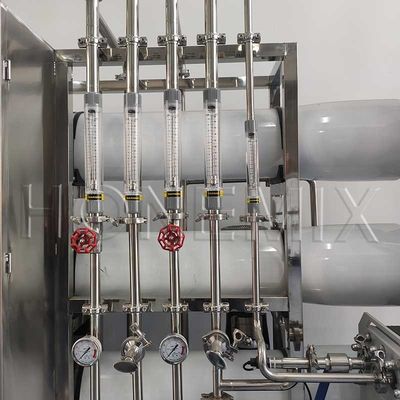Tweefasige waterzuiveringsinstallatie met omgekeerde osmose SUS304 met EDI Pure-systeem