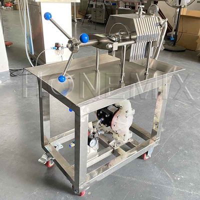 Vlekvrye staal Parfummachine Precision Plate And Frame Filter