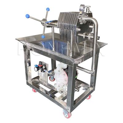 Vlekvrye staal Parfummachine Precision Plate And Frame Filter