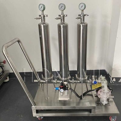Vloeibare Parfummachine Drie-stappen Parfumfilter Roestvrij staal