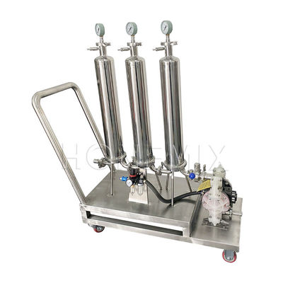 Vloeibare Parfummachine Drie-stappen Parfumfilter Roestvrij staal