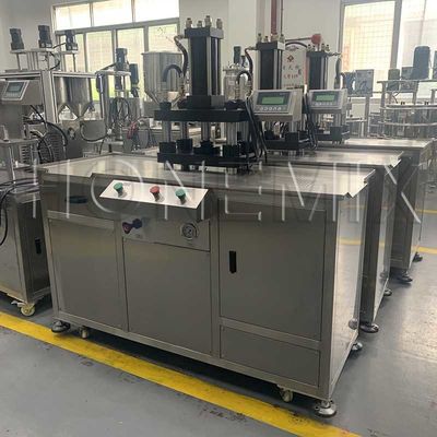 Auto Eyeshadow Powder Press Machine 380V / 50Hz roestvrij staal