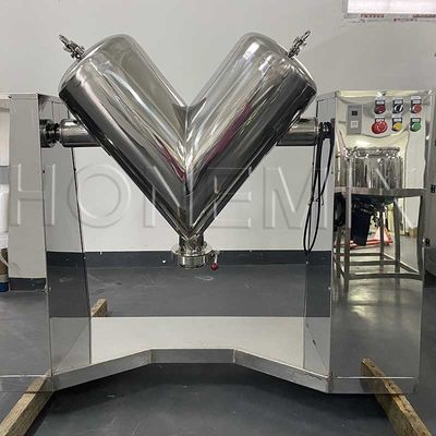 V-vorm droog poeder mengmachine SUS316L eiwit poeder mixer CE