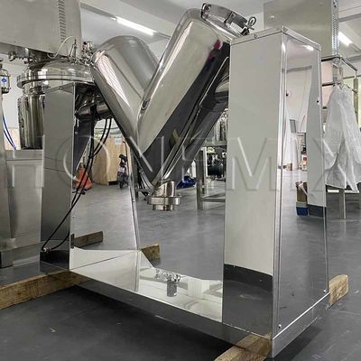 V-vorm droog poeder mengmachine SUS316L eiwit poeder mixer CE
