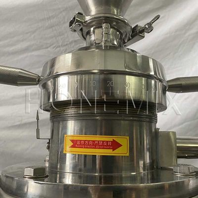 Voedingsmiddelen van roestvrij staal Kolloïde molenmachine Hoog snelheid roeren