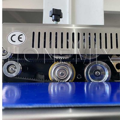 Horizontale plastic filmverzegelmachine 600W Verwarming Elektrische plastic zakverzegelmachine