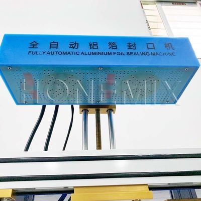 Semi-automatische verpakkingsmachine 3 kW Aluminiumfolieverzegel voor flesdop